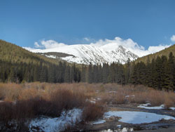 Quandary Peak from CO 9 Highway