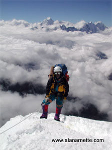 Lhapka on Ama Dablam