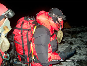 Tom on Summit Noght