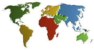Move the mouse over the map